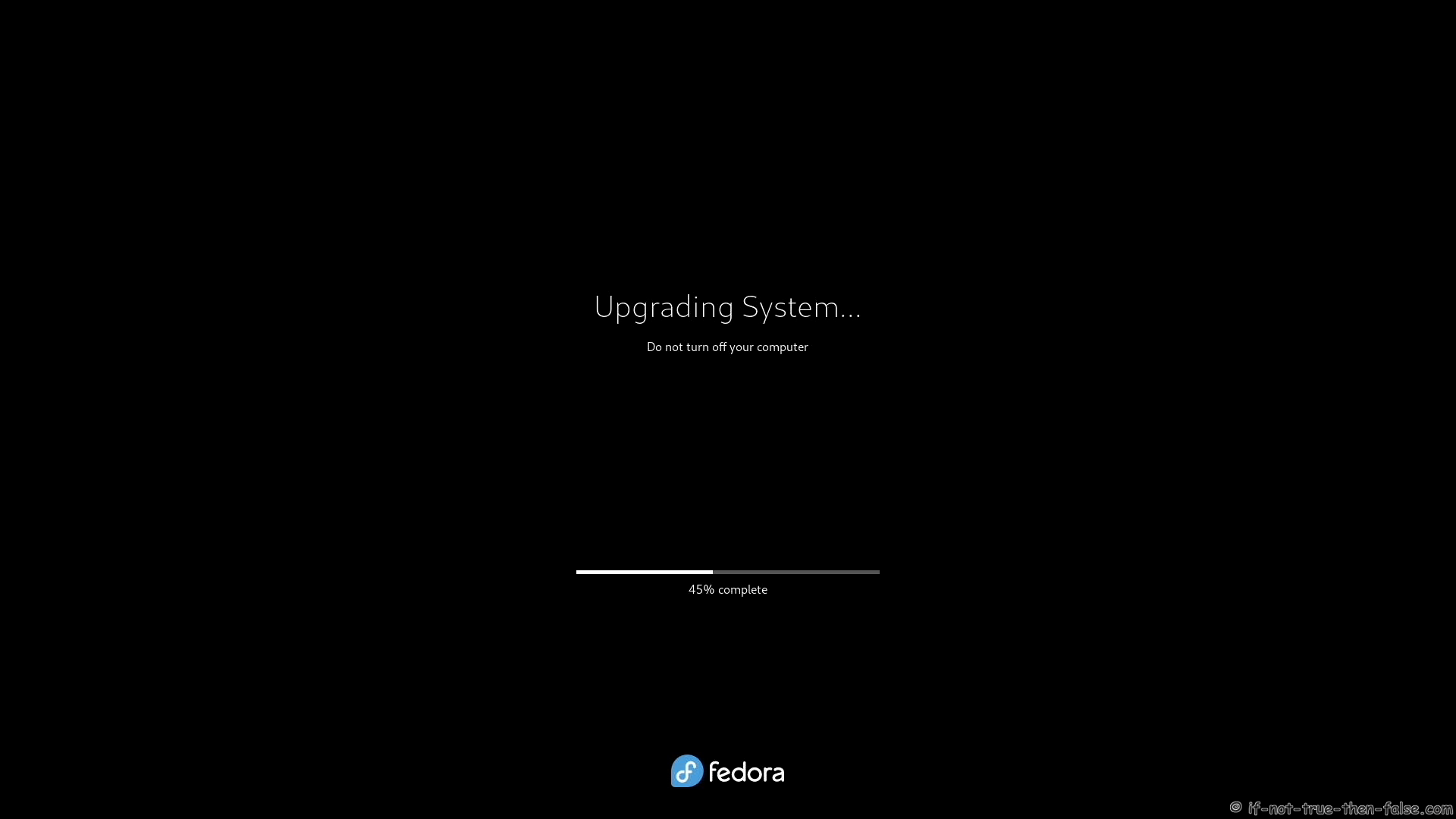 Fedora 40 Upgrade Upgrading